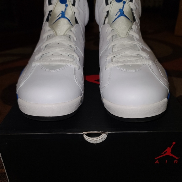 Used Nike Air Jordan 6 Sport Blue 2014 main image 4